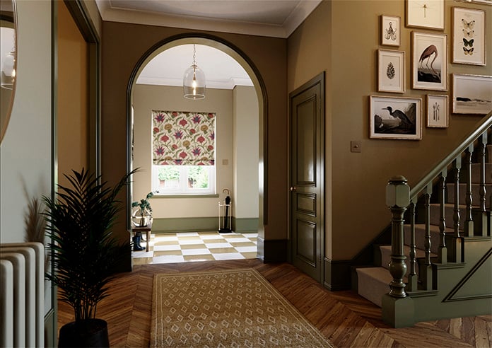 Acanthium, Garnet - Roman Blind - Image 7